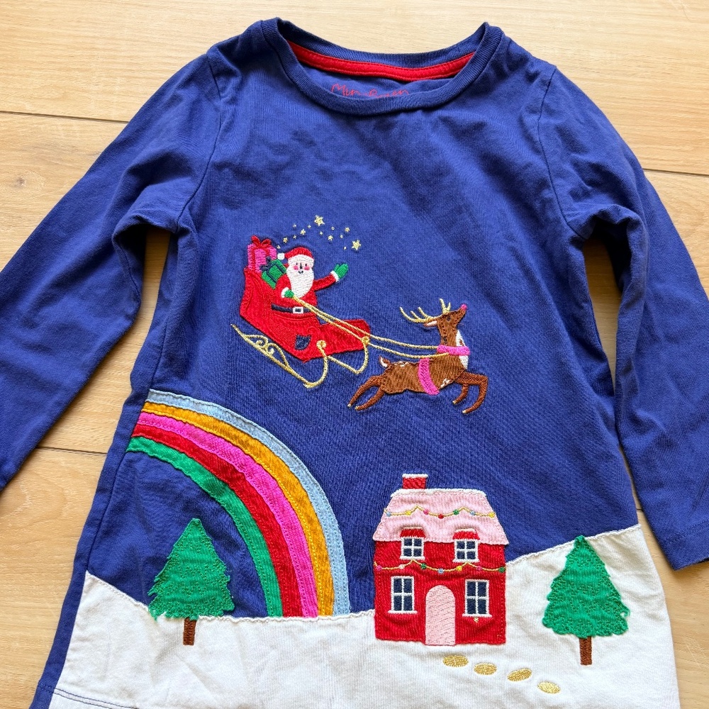 Boden Toddler Christmas Dress